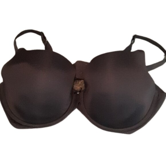 Victoria's Secret Underwire Lined Demi Bra Black Size 38D - Picture 1 of 7